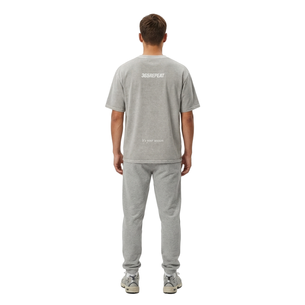 "lock in" Oversized Performance Tee