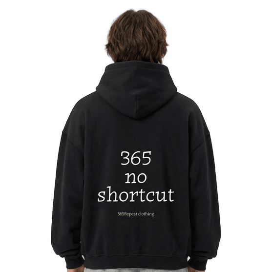 "No Shortcut" Oversized Hoodie