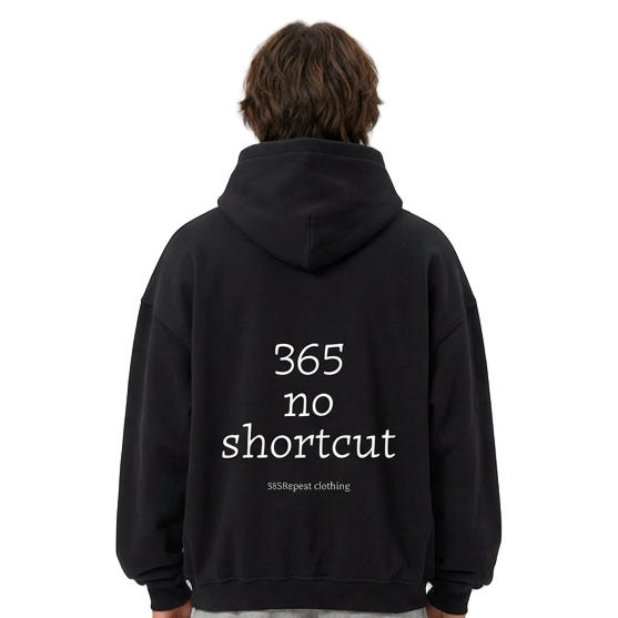 "No Shortcut" Oversized Hoodie